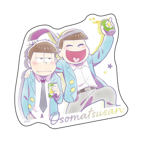 『おそ松さん』一松&十四松 (春) 描き下ろし ステッカー